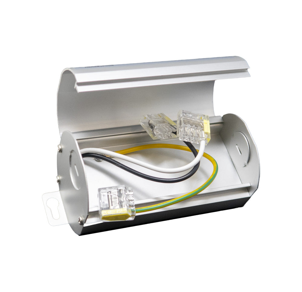 2" 5CCT LED Baffle Regressed Fixture White/Black