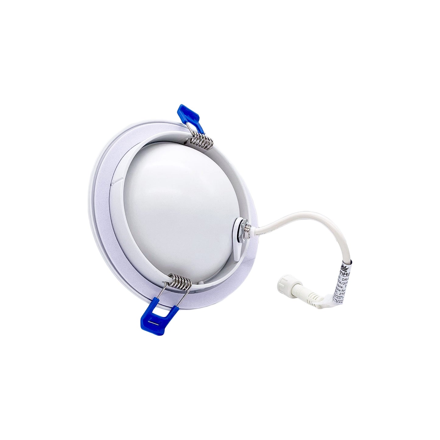 4" LED Gimbal Recessed Fixture Round White/Black/Brushed Nickel